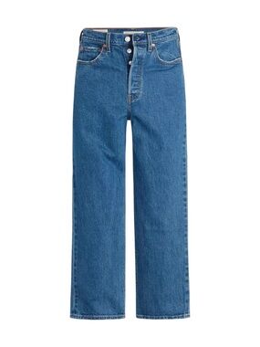 Levi Ribcage Straight Ankle Jeans